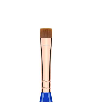 Bdellium Tools Golden Triangle 714 Flat Eye Definer - Vegan Soft Synthetic Makeup Brush for Smooth Application (Blue 1pc) - International Shipping Available - Buy Online on GoSupps.com