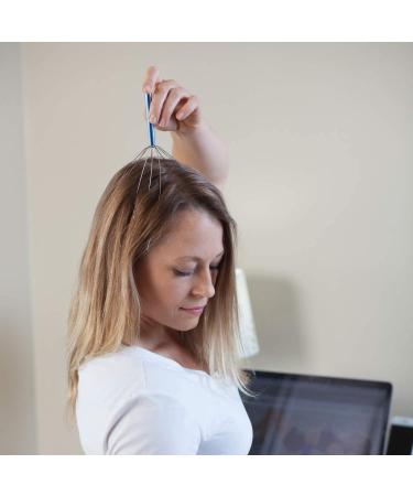 Body Back Scalp Massager & Head Scratcher for Stress Relief - Gentle Hair Stimulation Tool (1 Pack, Color Varies) - Buy Online on GoSupps.com