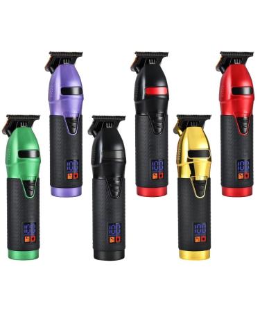 High-Power Gold Black Hair Clippers for Body Hair Finishing | Electric Hair Clipper for Precision Grooming - Shop Internationally - Buy Online on GoSupps.com