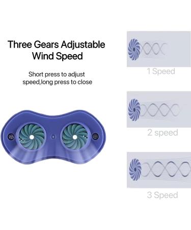 Electric Anti Snoring Device with Fixing Strap | Adjustable Nasal Dilator | Stop Snoring Solution | Nose Vents for Men Women (Blue) - Buy Online on GoSupps.com