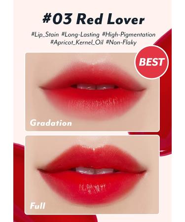 I'm Meme Water Gel Tint - Color Key Ring | Long-Lasting Lip Stain - Red Lover (03) | 0.09 Oz - Buy Online on GoSupps.com