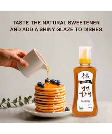 Kang Bong Seok Sugar-Free Rice Jocheong - 17oz Korean Grain Syrup & Cooking Sauce - Buy Online on GoSupps.com