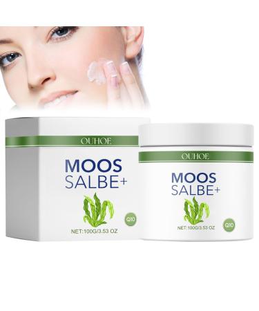100G Moss Ointment Plus winner of the wrinkle test for moss ointment for the face antiwrinkle moss cream for the face active skinrepairing moss ointment antiwrinkle cream