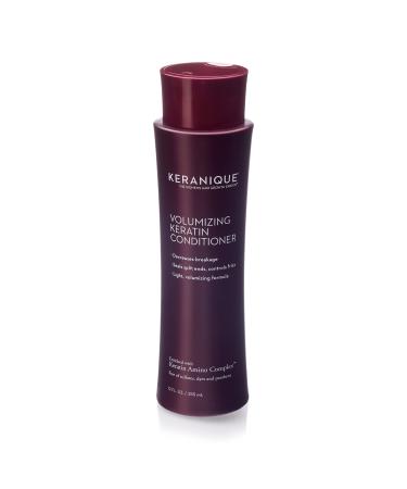 Keranique Volumizing Hair Growth Stimulating Conditioner - Keratin Amino Complex - Decreases Breakage - Seals Split Ends - Controls Frizz - Free of Sulfates, Dyes, and Parabens - 12 Fl. Oz 12 Ounce