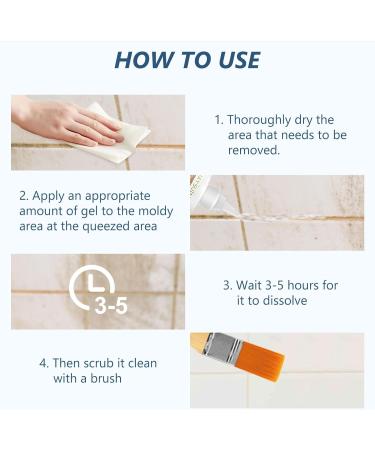 Remover Wall Mold Cleaner Effectively Removes Black Mold Mildew Caulk Remover Wall Mold Cleaner Deep Mold Remover Gel Effectively Removes Black Mold Large Capacity Mildew Removal - Buy Online on GoSupps.com