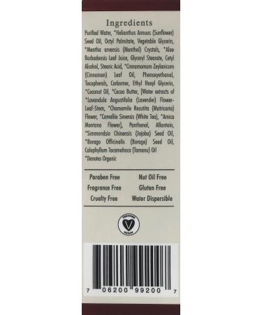 Buy Warming Lotion (8oz Tube) - Pain Relief Massage Gel | Water Dispersible & Nut Oil Free - Buy Online on GoSupps.com