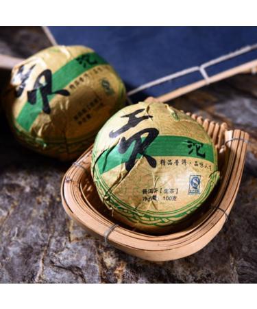 Yunnan Pu'er raw tea puer tea 100g (0.22LB) puerh tuo cha puh old puerh tea green tea chinese tea raw tea sheng cha tea Puerh - Buy Online on GoSupps.com