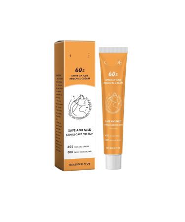 Cr me D pilatoire Douce For Le Corps Et Le Visage - pilation Des Aisselles For Peaux Sensibles Formule Hydratante Et Apaisante Douceur Longue Dur e(2PCS)