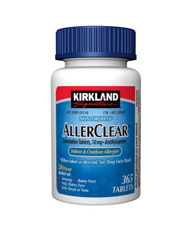 Kirkland Signature AllerClear 365 Tablets (2 Pack)