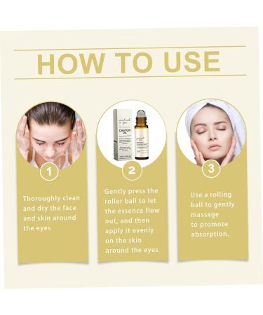 Wedhapy Castor Oil Roll On Frankincense Castor Oil Roller Ball AntiAging Skin Tag Remover Calming Anxiety Relief Items Self Care for Women 10ml - Buy Online on GoSupps.com