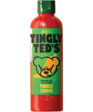 Tingly Ted's Tingly Hot Sauce Medium. 250ml X 2 chilli sauce. Free From: Artificial Colours Artificial Flavours Artificial Preservatives. - Buy Online on GoSupps.com