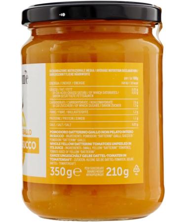  Italian Gourmet E.R. Cos Com' Datterino Giallo Intero in Succo Whole Yellow Tomato in Juice Italian Tomatoes 350 g Pot + Gourmet Pulpa di Pomodoro Italian Box 400 g - Buy Online on GoSupps.com