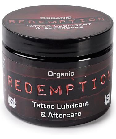 Redemption Organic Tattoo Lubricant Barrier & Aftercare - 6oz Jar | Natural Formula for During & After Tattooing - Buy Online on GoSupps.com