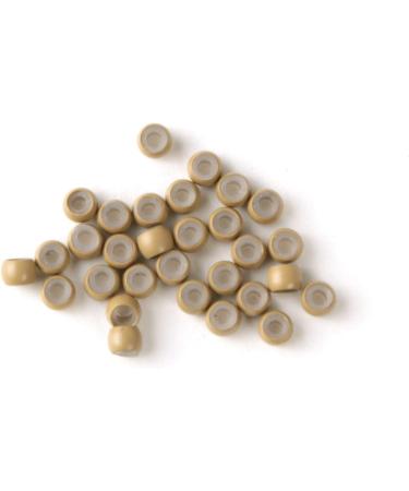 200pcs L.Brown Silicone Lined Nano Rings for Nano Tip Hair Extensions - 200 Count - Buy Online on GoSupps.com