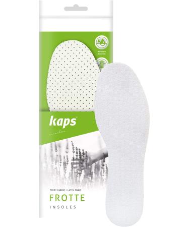 Comfortable Frotte Terry Cloth Shoe Insoles for Women | Hygienic & Fresh Summer Footwear - Kaps US 6 / EUR 37 - Buy Online on GoSupps.com