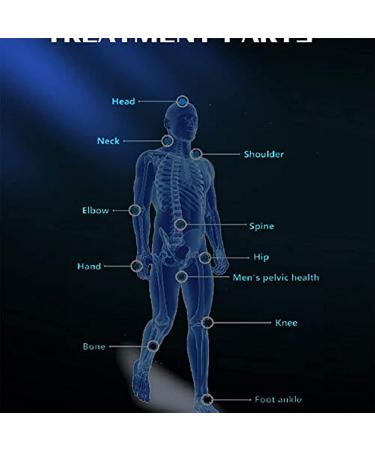 HSRG ED Shock Wave Therapy Device | Multifunctional Physiotherapy Tool for ED Treatment Tendonitis & Plantar Fasciitis - 7 Massage Heads - Buy Online on GoSupps.com