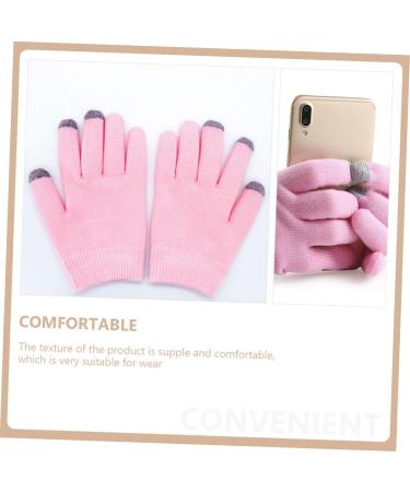 FOMIYES 4 Pairs Moisturizing Gloves Hand Spa Women Hand Care Gloves Lotion Dry Skin Womens Glove Gloves Night Gloves Women Gel Gloves Conductive Yarn Miss Pink Skin Care Cosmetic - Buy Online on GoSupps.com