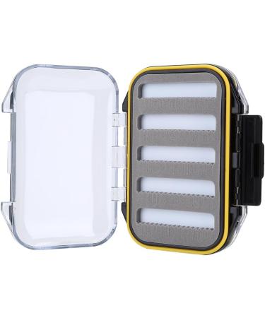 Spyminnpoo Flyfish Box - Double-Sided Plastic Fly Fishing Bait Holder Case with Foam - Vest Black Type A Zigzag - Buy Online on GoSupps.com