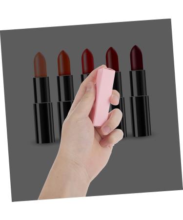 Shop Gatuida 100 Pcs Handmade Paper Box Lip Balm Tubes - Cute DIY Pink Lip Gloss Packaging for Girls - Bulk Pillow Lip Tint & Lipstick Suitcase - Buy Online on GoSupps.com