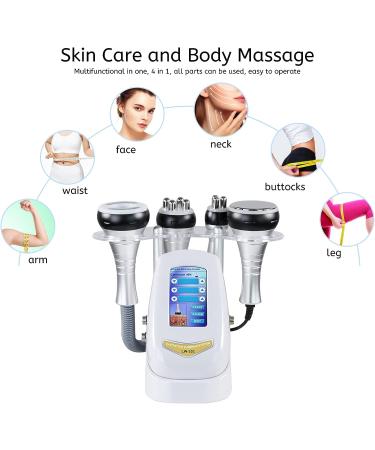 4-in-1 Multifunctional Skin Care Beauty Machine | Facial Spa Massager | White - Buy Online on GoSupps.com
