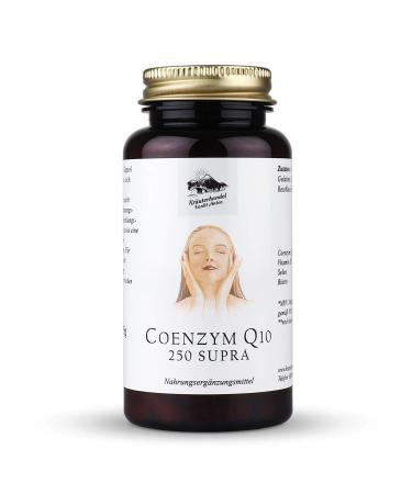 Herbal trade Sankt Anton Coenzyme Q10 250 Supra capsules 250 mg coenzyme Q10 high dose vitamin B3 selenium biotin German premium quality (150 capsules)