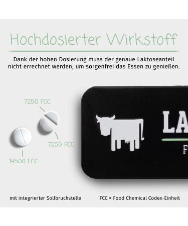 LactoJoy Lactase Pills - Powerful Enzymes for Lactose Intolerance - 100% Vegan - 80 Pieces - Buy Online on GoSupps.com