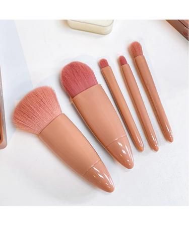 Qbkohphifm Portable Makeup Brush Set for Cosmetics Foundation Blush Powder Eyeshadow Blending Makeup Brush Beauty Tool - Buy Online on GoSupps.com