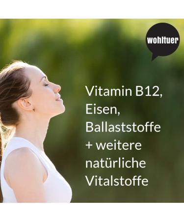 Wohltuer Organic Spirulina Chlorella & Barley Grass Tablets - Superfood Mix 250g | Raw Food Quality Algae Blend for Health - Buy Online on GoSupps.com