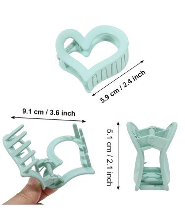 6 PCS Flower Hair Claw Clips - Non-Slip Matte Butterfly Hair Clips for Women and Girls - Strong Hold Hair Accessories for Thin/Medium/Thick Hair - Buy Online on GoSupps.com