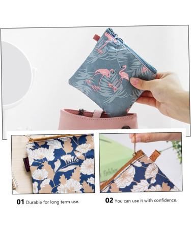 Buy Gleavi 4-Piece Storage Bag Set for Women - Premium Canvas Bandage & Tampon Pockets for First Period Travel - Buy Online on GoSupps.com