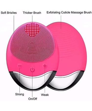 SMSOM Facial Cleansing Brush Wireless Charging IPX7 Waterproof Face Brush Use for Exfoliating Massaging and Deep Cleansing (Color : Green) Charcoal Green - Buy Online on GoSupps.com