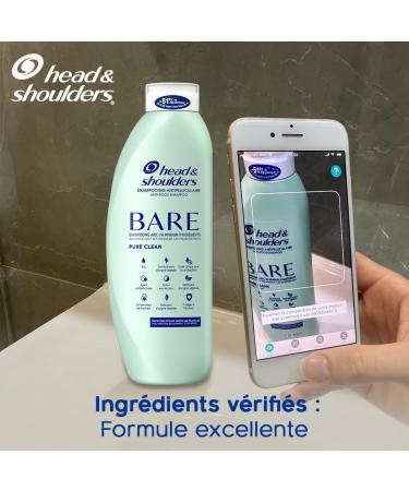 Head & Shoulders Bare Hydrate & Soothe Anti-Dandruff Shampoo Sulfate-Free Silicone-Free 2x400ml - Buy Online on GoSupps.com
