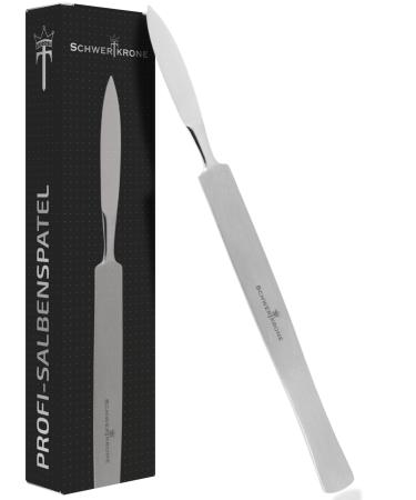 Schwertkrone professional callus scraper gel spatula cream spatula ointment spatula stainless steel rustproof 16 cm - Buy Online on GoSupps.com