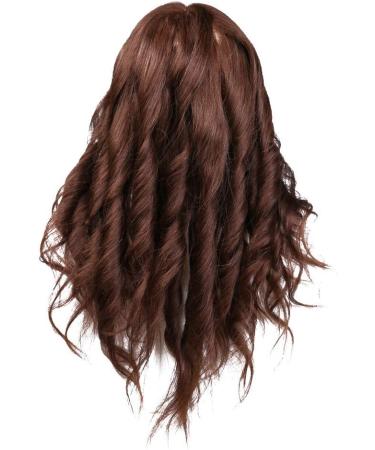 Wangxn Real Hair Training Head - 100% Human Hair Hairdressing & Styling Puppet for Dyeing Cutting & Braiding Practice - Buy Online on GoSupps.com