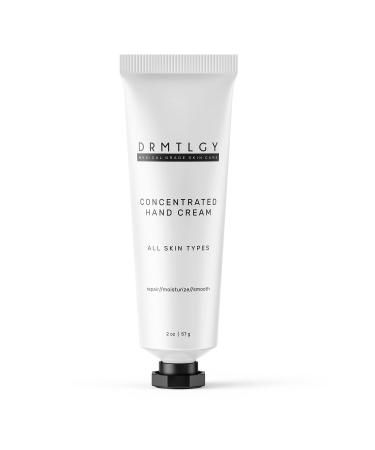 DRMTLGY Hand Cream for Dry Cracked Hands - Fragrance Free Hand Lotion For Dry Hands - Moisturizing Hand Repair Cream for Women and Men