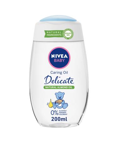 Nivea Baby Caring Body Oil Intensively Moisturizes No Parabens 200ml Pack of 3 200.00 ml (1 pack) - Buy Online on GoSupps.com