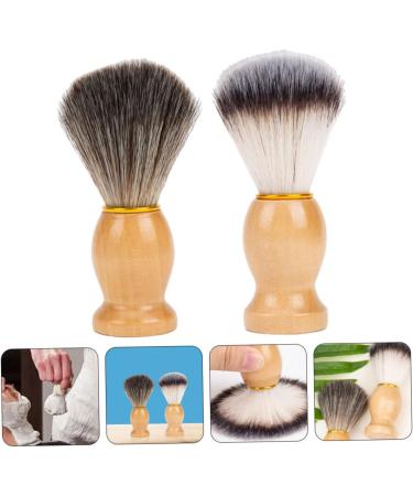 Angoily 2-Piece Shave Trimmer Cleaning Brush Set - Small Razor & Trimmer Brushes for Men - Perfect for Household Grooming & Beard Care - Buy Online on GoSupps.com