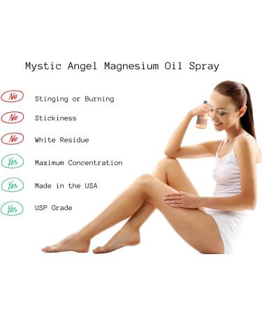 Magnesium Oil Spray for Feet & Body Natural Pain Reliever in a Glass Bottle Maximum Concentration Gentle on Skin Made in The USA (4 Fl. Oz. Passionflower) Passionflower 1 Count (Pack of 1) - Buy Online on GoSupps.com