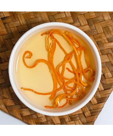 Cordyceps Flower Plum Flower Cordyceps Cordyceps Dried Flowers Cordyceps Mushroom Militaris/Chong Cao Hua/Cordyceps Herbal (250grams) - Buy Online on GoSupps.com