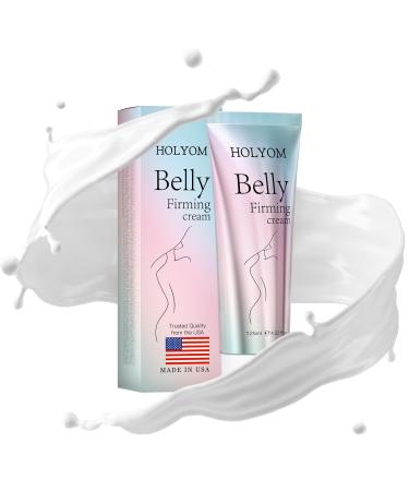 B Flat Belly Firming Cream - Premium Skin Tightening & Moisturizing for Stomach Thighs & Butt Body Lotion for Women & Men (125 ML)