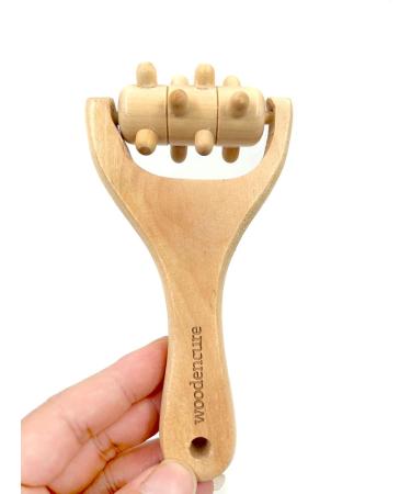 Woodure DIY Maderotherapy Full Body Massage Tool - Wooden Scooter for Waist Thighs Legs & Hands - Buy Online on GoSupps.com