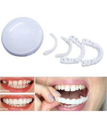 Tanant Denture Teeth - Temporary Silicone Fake Teeth for Imperfect Smile - Durable Dental Prostheses - Buy Online on GoSupps.com