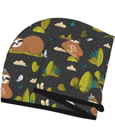 Funny Sloths Microfiber Hair Towel - Soft & Super Absorbent Coral Velvet Wrap for Women | Quick Dry for Long Curly Thick Hair - Buy Online on GoSupps.com