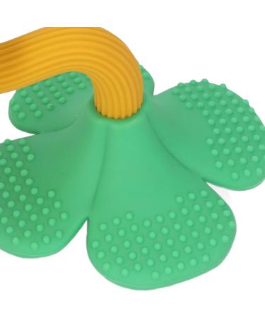 Baby Teether - Unique Shape, Safe, Easy to Grip, High Temperature Resistant (Blue Orange) - Buy Online on GoSupps.com