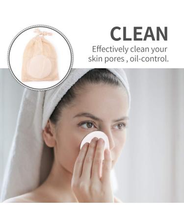 6-Pack Cotton Makeup Remover Pads - Washable Facial Puffs for Women | Eco-Friendly Cosmetic Pads - Buy Online on GoSupps.com