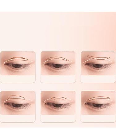 Eyelid Lifter Strips | Waterproof Double Eyelid Tape - Invisible Eyelid Lift Strips Glue- And Invisible Eyelashes For Uneven Mono-Eyelids Shakven M Crescent (120 Stickers) - Buy Online on GoSupps.com