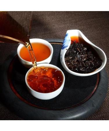 HELLOYOUNG 250g Brique de th Pu'er m r d'arbre ancien naturel du Yunnan chinois feuilles de th biologique avec une couleur robuste ar me riche Th pu-erh Pu'er Tea - Buy Online on GoSupps.com