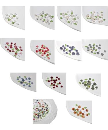 3D Flower Nail Steel Beads Leaf Nails Art Nails Art Decorations Nails Art Supplies for Acrylic Nails 3D Flower Nail Leaf Nails Art Steel Beads Nails Art Decorations - Buy Online on GoSupps.com