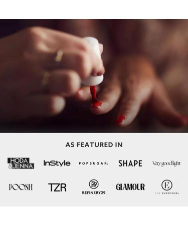 Dazzle Dry Mini Lacquer - Passionate Red - Deep Wine Nail Polish | Full Coverage | 0.17 fl oz - Perfect for 5 Manicures - Buy Online on GoSupps.com