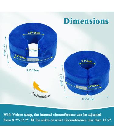 Heel Protector for Pressure Sores | Foot Elevation Pillow | Ankle Protector Wedge Cushion | Bed Sores Support Pillow for Sleeping | Medium Size 1 PCS - Buy Online on GoSupps.com